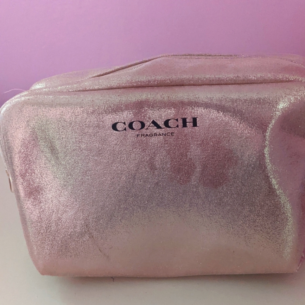 Coach makeup bag